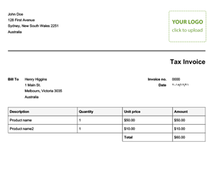 Business Invoice Template