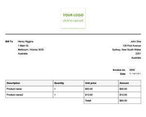 Simple Invoice Template